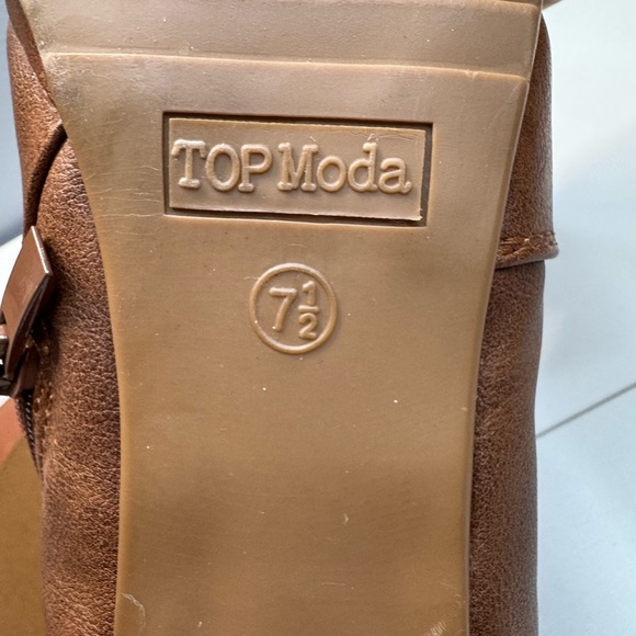 Top moda Brown Knee-High Women's Boots size 7.5 - Picture 14 of 16